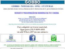 Tablet Screenshot of gobbo.com.br